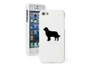 Apple iPhone 6 6s Snap On 2 Piece Rubber Hard Case Cover Golden Retriever White