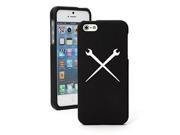 Apple iPhone 5c Snap On 2 Piece Rubber Hard Case Cover Spud Wrenches Ironworker Black