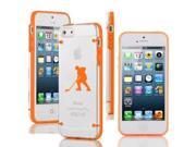 Apple iPhone 6 6s Ultra Thin Transparent Clear Hard TPU Case Cover Hockey Player (Orange) Apple iPhone 6 6s Ultra Thin Transparent Clear Hard TPU Case Cover Hockey Player (Orange)