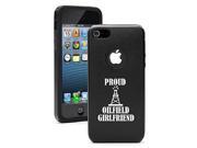 Apple iPhone 6 Plus 6s Plus Aluminum Silicone Dual Layer Hard Case Cover Proud Oilfield Girlfriend Black