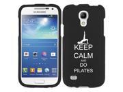 Samsung Galaxy Mega 2 G750 Snap On 2 Piece Rubber Hard Case Cover Keep Calm and Do Pilates Black