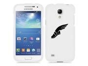 Samsung Galaxy Mega 2 G750 Snap On 2 Piece Rubber Hard Case Cover Track Field Wing Shoe White