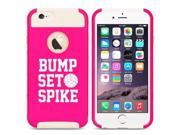 Apple iPhone 5c Shockproof Impact Hard Case Cover Bump Set Spike Volleyball (Hot Pink-White) Apple iPhone 5c Shockproof Impact Hard Case Cover Bump Set Spike Volleyball (Hot Pink-White)