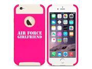 Apple iPhone 5 5s Shockproof Impact Hard Case Cover Air Force Girlfriend Hot Pink White
