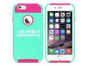 Apple iPhone 5 5s Shockproof Impact Hard Case Cover Air Force Girlfriend Light Blue Hot Pink