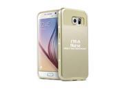 Samsung Galaxy S6 Edge Shockproof Impact Hard Case Cover Nurse Super Power Gold