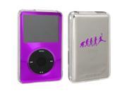 Purple Apple iPod Classic Hard Case Cover 6th 80gb 120gb 7th 160gb Evolution Basketball