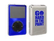 Blue Apple iPod Classic Hard Case Cover 6th 80gb 120gb 7th 160gb Go Hard In the Paint Basketball
