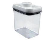 OXO Good Grips Pop Container Rectangle 1.5 quart White Clear