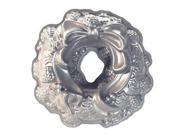 Nordic Ware Platinum Bundt Pan Wreath Christmas 9 cup