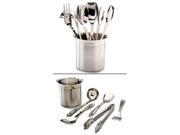 All Clad Serving Utensil Set with Caddy