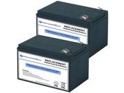 Powerwarehouse APC BK650MC UPS Battery Premium Powerwarehouse 12V Lead Acid Battery Catridge 4 2 Pack