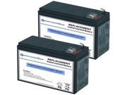 Powerwarehouse APC Back UPS BK280B UPS Battery Premium Powerwarehouse 12V Lead Acid Battery Catridge 2 2 Pack