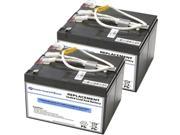 Powerwarehouse APC SU600 UPS Battery Premium Powerwarehouse 12V Lead Acid Battery Catridge 5 2 Pack