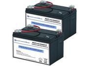 Powerwarehouse APC 450AT UPS Battery Premium Powerwarehouse 12V Lead Acid Battery Catridge 3 2 Pack