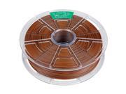 WINBO Brand 1.75mm 1KG N W Brown ABS filament for most 3D printer transparent reel