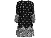 Women s Loose Fit and Flared Mini Dress Comfy Long Tunic Top S XL
