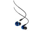 MEE Audio M6 PRO Noise Isolating Limited Edition Blue In Ear Monitors w Detachable Cables