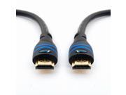 BlueRigger High Speed HDMI Cable with Ethernet 6.6 Feet 2m Supports 3D and Audio Return [Latest Version]