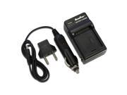 Maximal Power Single Charger for Sony NP FP FH FV 50 70 100 Battery with USB Port Car Charger and European Adapter FC500 SON FV