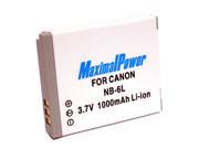 Maximal Power DB CAN NB 6L Replacement Battery for Canon Digital Cameras Camcorders
