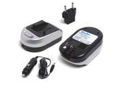 Maximal Power FC600 PAN S007 Rapid Travel Charger for Panasonic Battery Silver