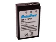Maximal Power DB OLY BLS 1 Replacement Battery for Olympus Digital Camera Camcorder Black