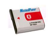 Maximal Power DB SON NP BG1 FG1 Replacement Battery for Sony Digital Camera Camcorder
