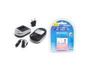 Maximal Power FC600 CAS NP20 60 and DB CAS NP60 Camera Battery and Charger Combo for Casio NP 60 NP60 EX S10SR EX S12BK EX FS1 Black Silver