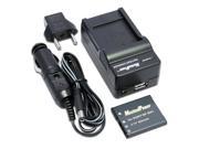 Maximal Power FC500 SON BN1 DB SON NP BN1 Sony Bn A Battery Charger and Db Sony Fully Decoded Replacement Battery Black