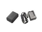 Maximal Power FC500 SON FW50 DB SON FW50 Camera Battery and USB Charger Combo for Sony NP FW50 Alpha NEX F3 and SLT A37 Silver Black