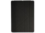 Maximal Power PU Leather Folio Stand Ultra Slim Cover Case for Apple iPad 5 iPad Air Black POU IPADAIR BK