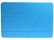 Maximal Power PU Leather Folio Stand Ultra Slim Cover Case for Apple iPad 5 iPad Air Blue POU IPADAIR BL