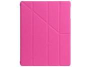Maximal Power PU Leather Folio Stand Ultra Slim Cover Case for Apple iPad 5 iPad Air Pink POU IPADAIR PK