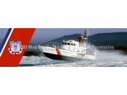 ClearVue Graphics Window Graphic 20x65 Coast Guard Lifeboat Logo MIL 030 20 65