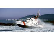 ClearVue Graphics Window Graphic 30x65 Coast Guard Lifeboat MIL 029 30 65