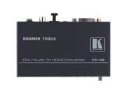 Kramer Electronics FC 49 Kramer Signal Converter Functions Signal Conversion Audio Capturing DVI Audio Line In Rack mountable