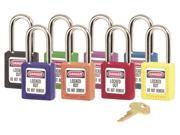 Master Lock 410LTREDKA 6 Pin Red Safety Lockoutpadlock W 3 Shackle Ka