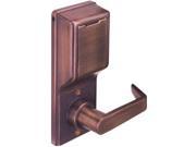 Alarm Lock DL2700 US10B Electronic Keyless Lock Office with Key Override Dark Bronze Series DL2700