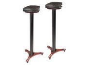 Ultimate Support Systems MS 100R Column Studio Monitor Stand Pair Red