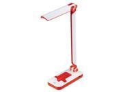 Stanley Bostitch LED3FOLDWHRD LED Fold Desk Lamp 2 Prong 17 1 2 White Red