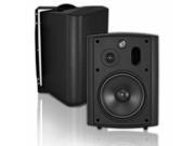 OSD Audio AP640 6.5 150W High Power Outdoor Patio Speakers Pair Black