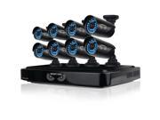 Night Owl Optics CL 882 720P Night Owl 8 Channel Smart HD Video Security System with 2 TB HDD and 8 x 720p HD