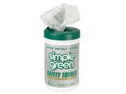 Simple Green SMP 13351 Safety Towels 10 x 11 3 4 75 Canister 6 per Carton