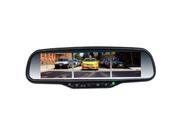 Boyo VTM35X3 Multiple Screen 3.5 LCD In One Rear View OE Style Mirror Monitor