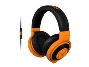 Razer RZ04 01400400 R3U1 Razer Kraken Analog Music Gaming Headphones Stereo Neon Orange Mini phone Wired