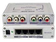 Shinybow SB 6330T Cat5 Component Video Digital Stereo Audio Transmitter