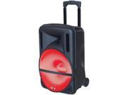 QFX PBX61126 Qfx Pbx61126 Battery Powered Portable Pa Party Speaker Btfm