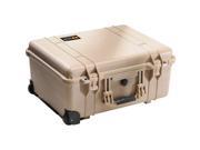 Pelican 1560 000 190 Pelican 1560 Case Internal Dimensions 20.37 Length x 15.43 Width x 9 Depth External Dimensions 22.1 Length x 17.9 Width x 10.4 De