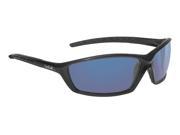 Bolle Safety 40064 Solis Scratch Resistant Safety Glasses Blue Mirror Lens Color